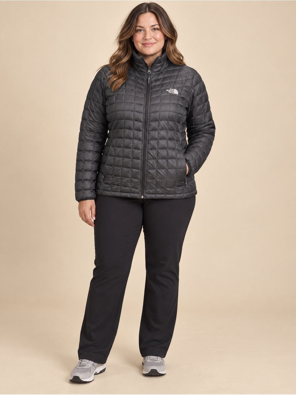 The North Face thermoball XL Black Jacket